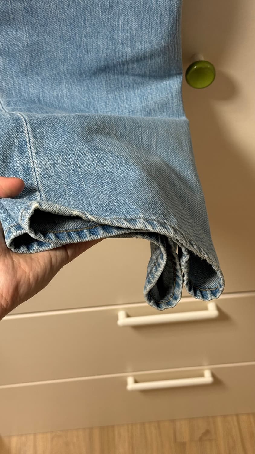 [5] 브라운야드 레귤러 데님 라이트 블루 상품이미지9