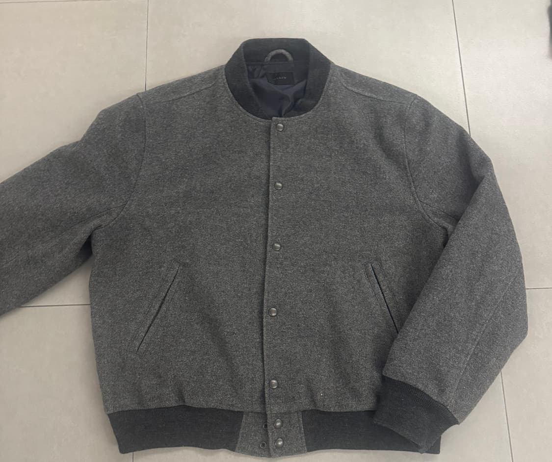 빈티지 J.CREW wool bomber 자켓 XL 상품이미지1