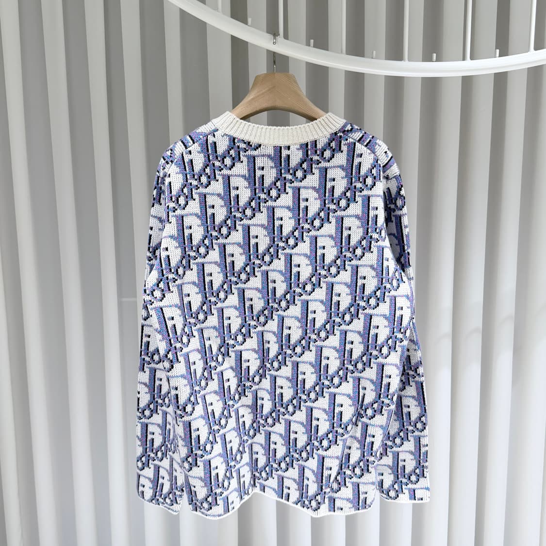 (S+/XL) / 디올 오블리크  스투시 니트 상품이미지4