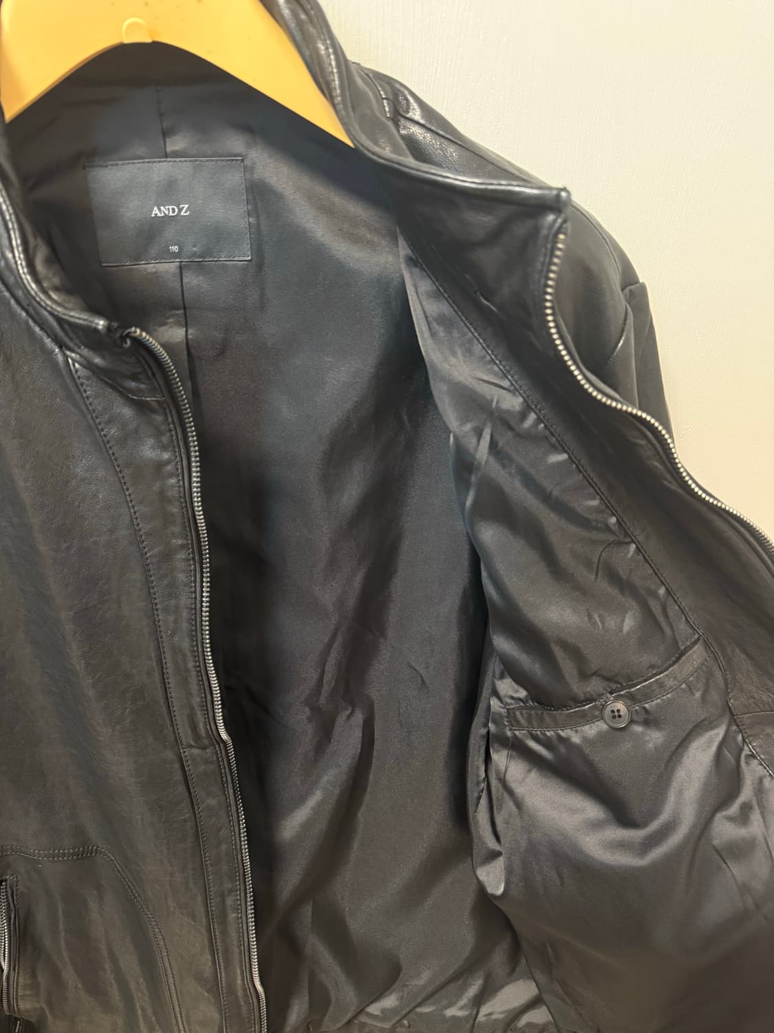 andz 레더자켓 양가죽 상품이미지4