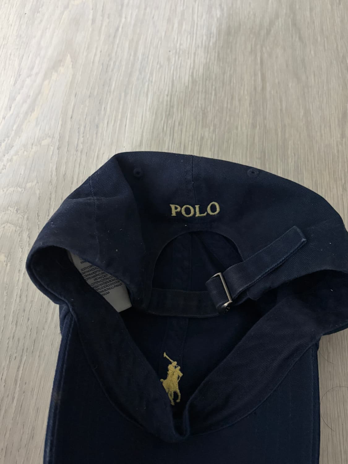 폴로 볼캡 네이비 상품이미지2