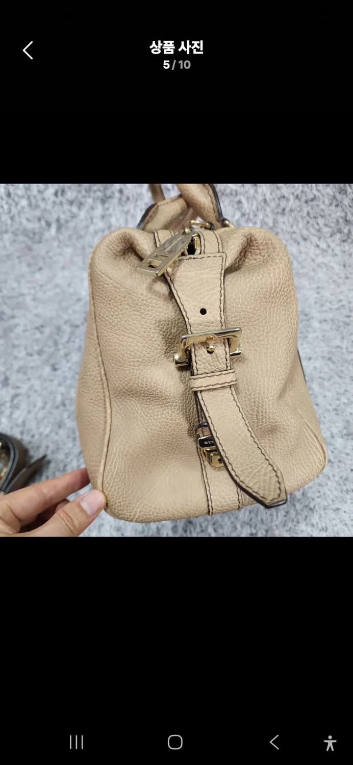 버버리 레드 토트백 숄더백 상품이미지5