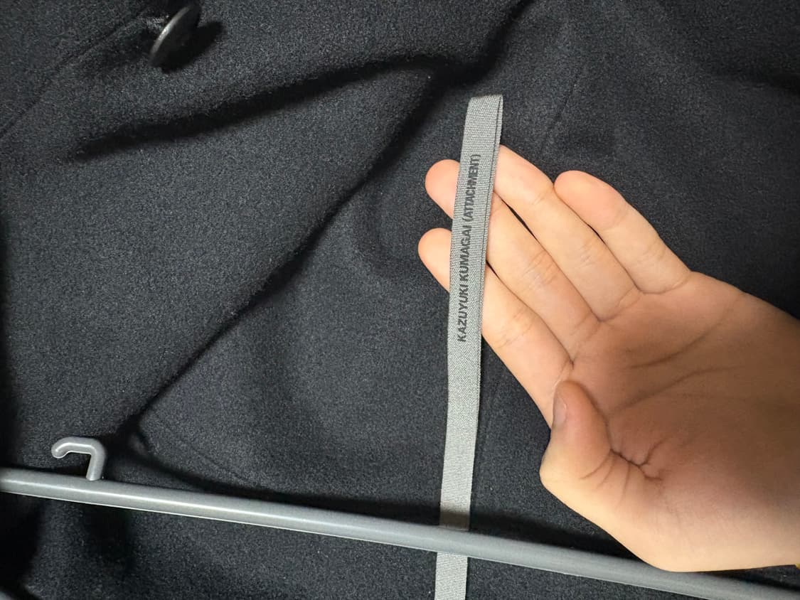 카즈유키쿠마가이 후드 더블레이어 코트 상품이미지6