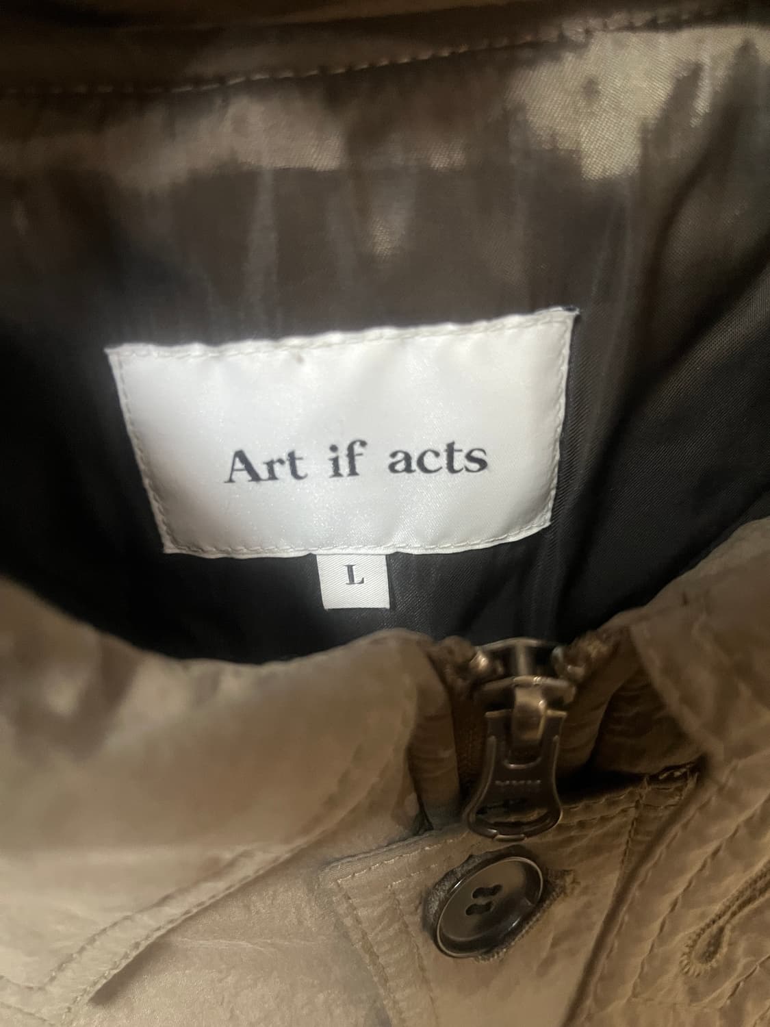 art if acts 아트이프액츠 ma-1 L 브라운 상품이미지1