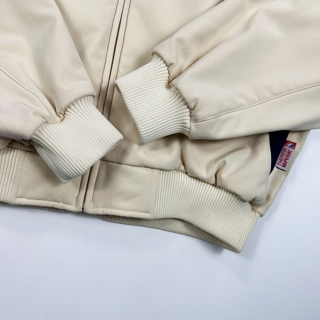 마제스틱 보스턴 아이보리 바시티 스타디움 자켓 (실측 XL) 상품이미지4