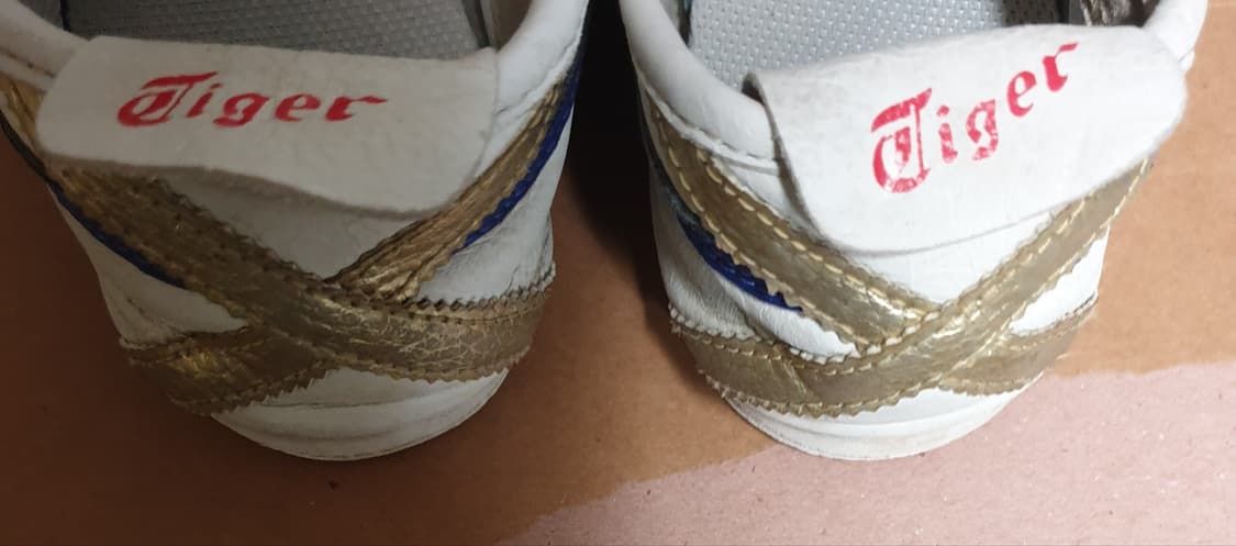 오니츠카타이거 멕시코66 화이트 다크블루 (255) 상품이미지4