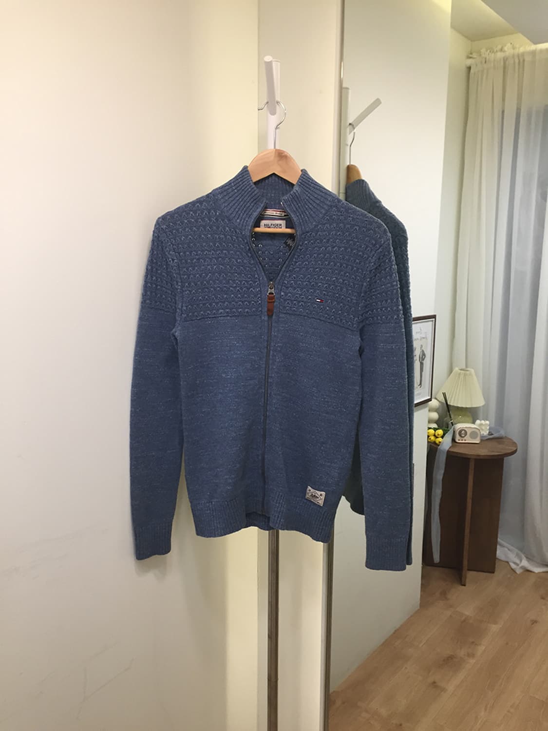 Women Tommy Hilfiger Knit Zipup 100 상품이미지3