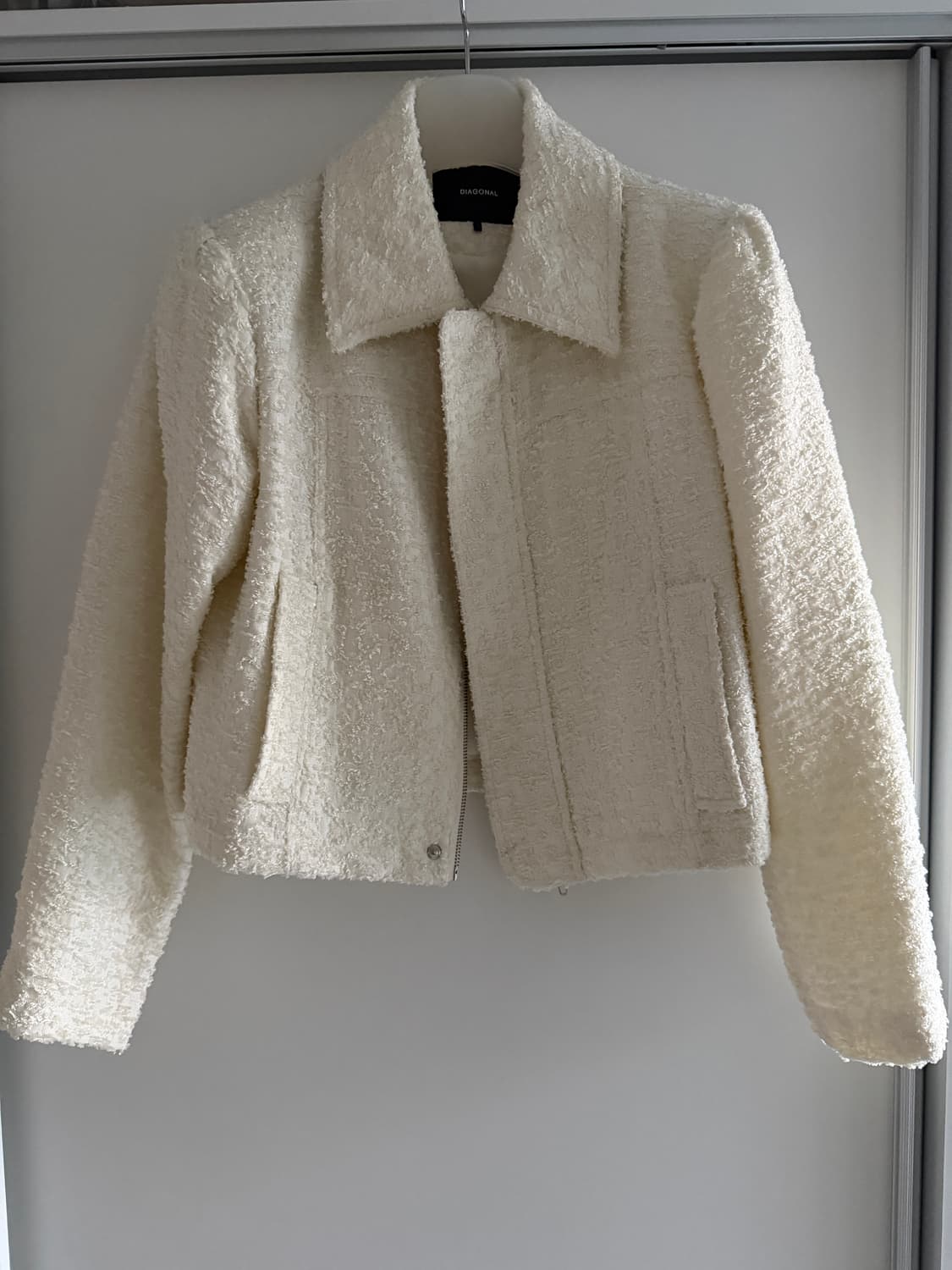 다이애그널 트위드 자켓  상품이미지1