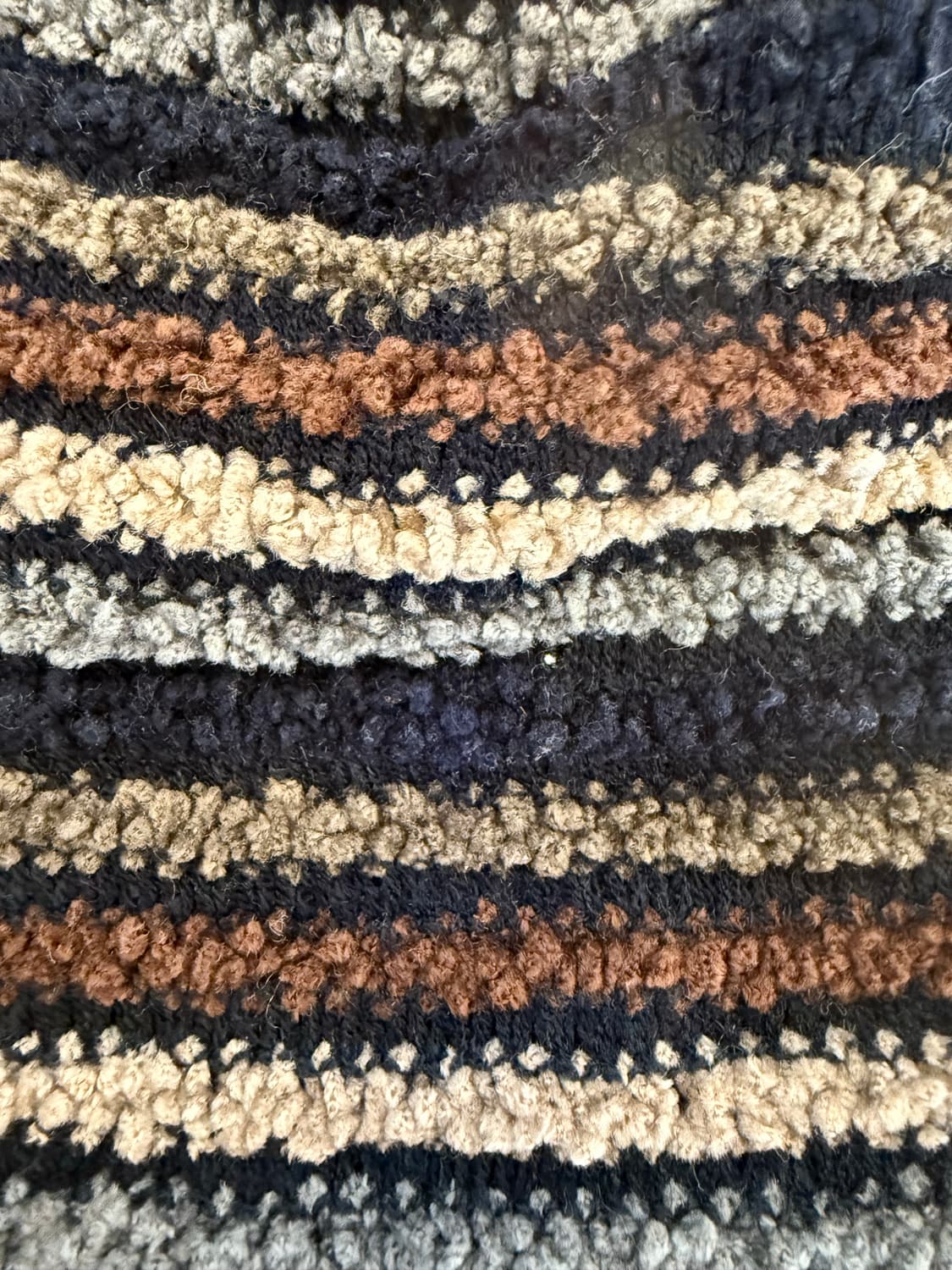 빈티지 스트라이프 파일원단 비니 상품이미지2