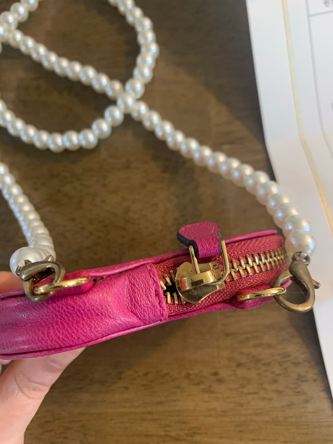 로에베 하트 핑크 미니백 상품이미지6