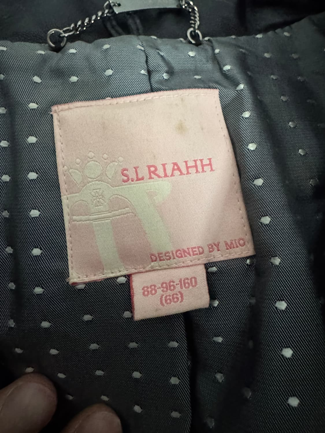 여성 에셀리아 빈티지 양가죽 코트 자켓 55 블랙 상품이미지4