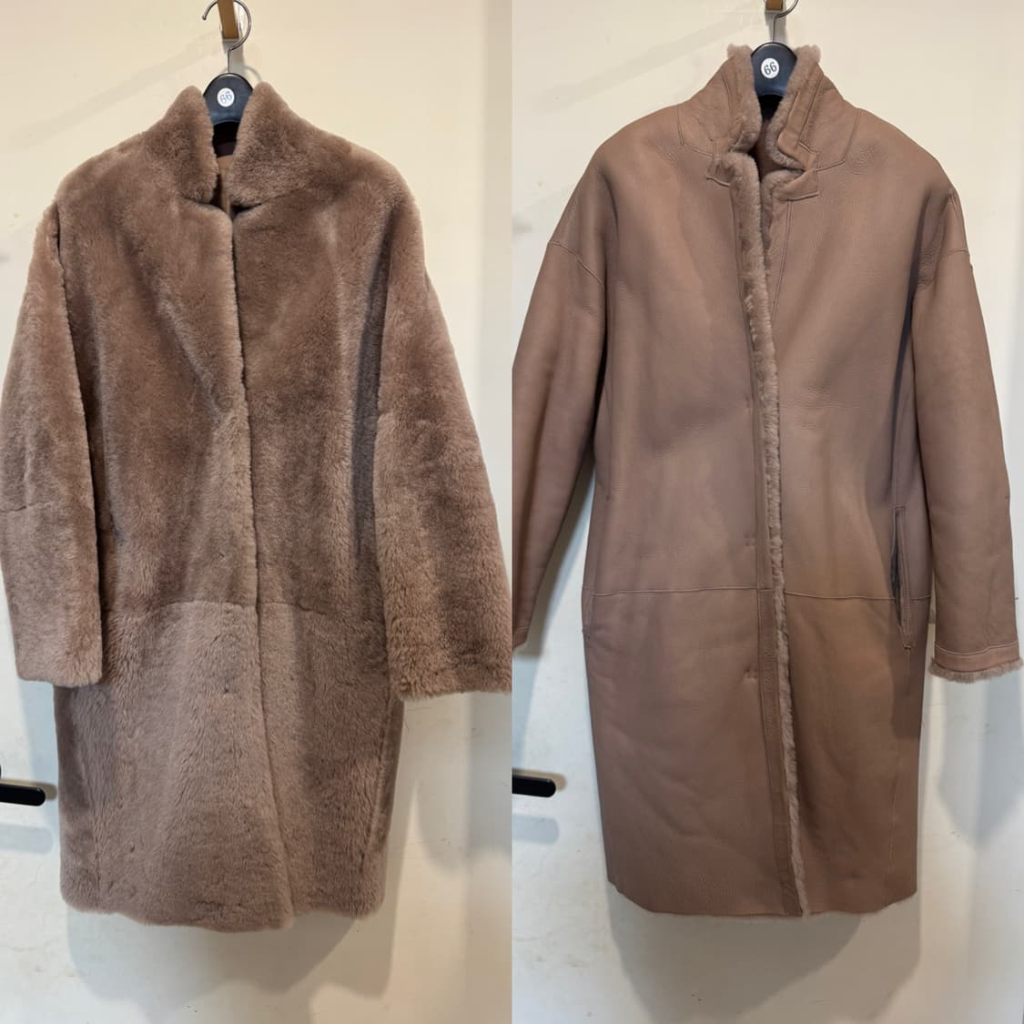 레니본 preju 리얼 램 양면 무스탕 상품이미지1