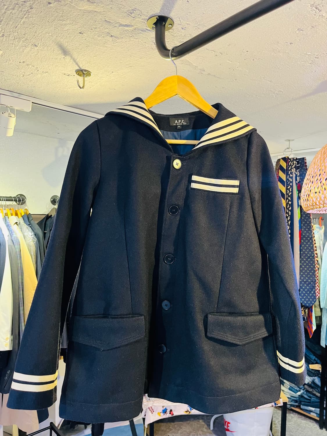 A.P.C. 세일러 울 자켓 상품이미지1