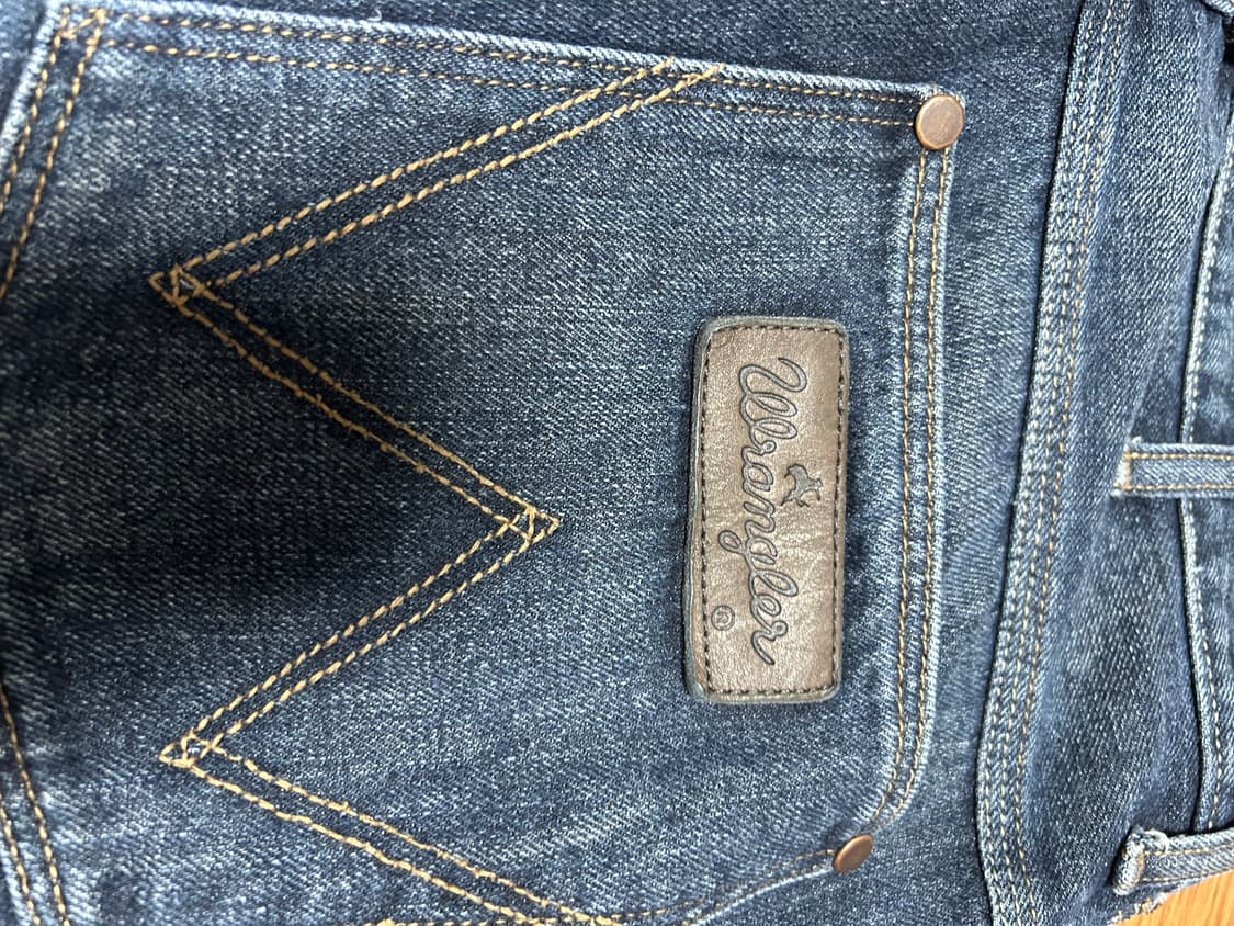 아메리칸 빈티지 랭글러 데님팬츠 상품이미지5