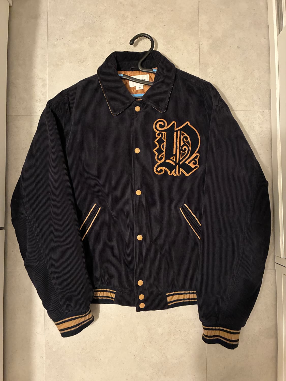 디스이즈네버댓 디네댓 코듀로이 바시티 자켓 상품이미지1