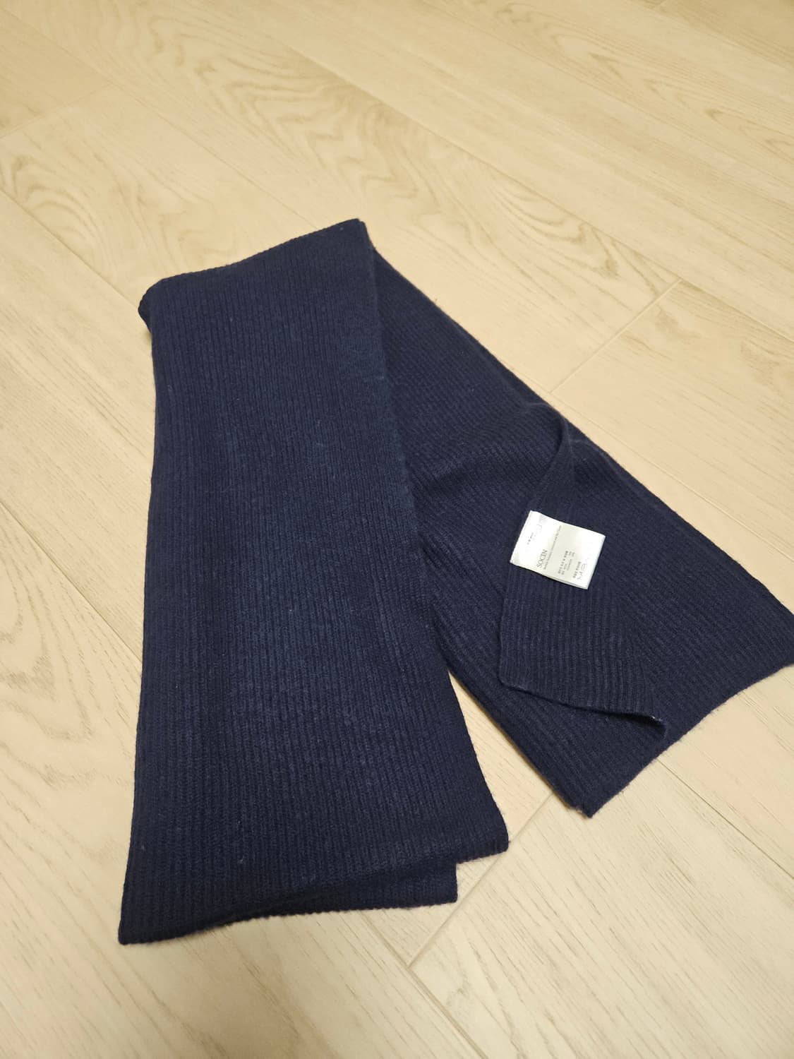 소신 / 울캐시머플러 / 블루 상품이미지1