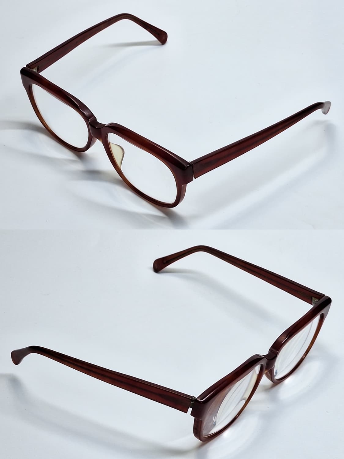 80s 일본 빈티지 KI-500 넘버6 공방 장인 수제 뿔테 안경테 상품이미지7