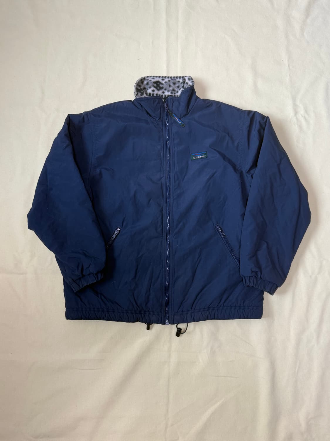 엘엘빈 웜업 플리스 집업 자켓 80~90s 상품이미지1