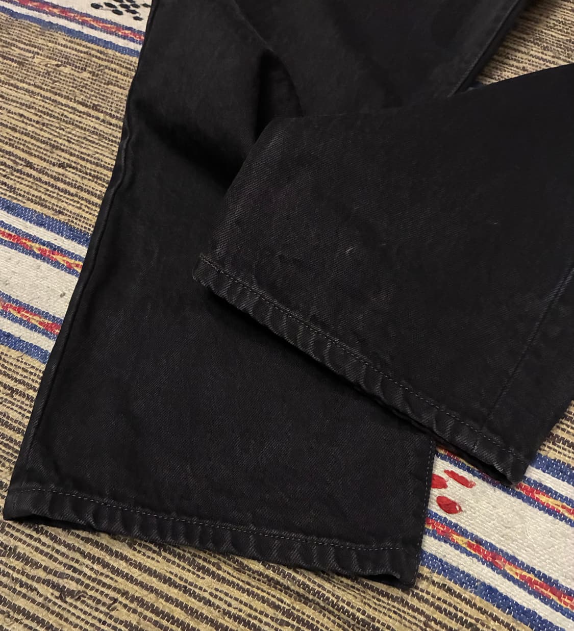 (34~35)00s Levis 리바이스 501 흑청 데님 블랙진 청바지 상품이미지4