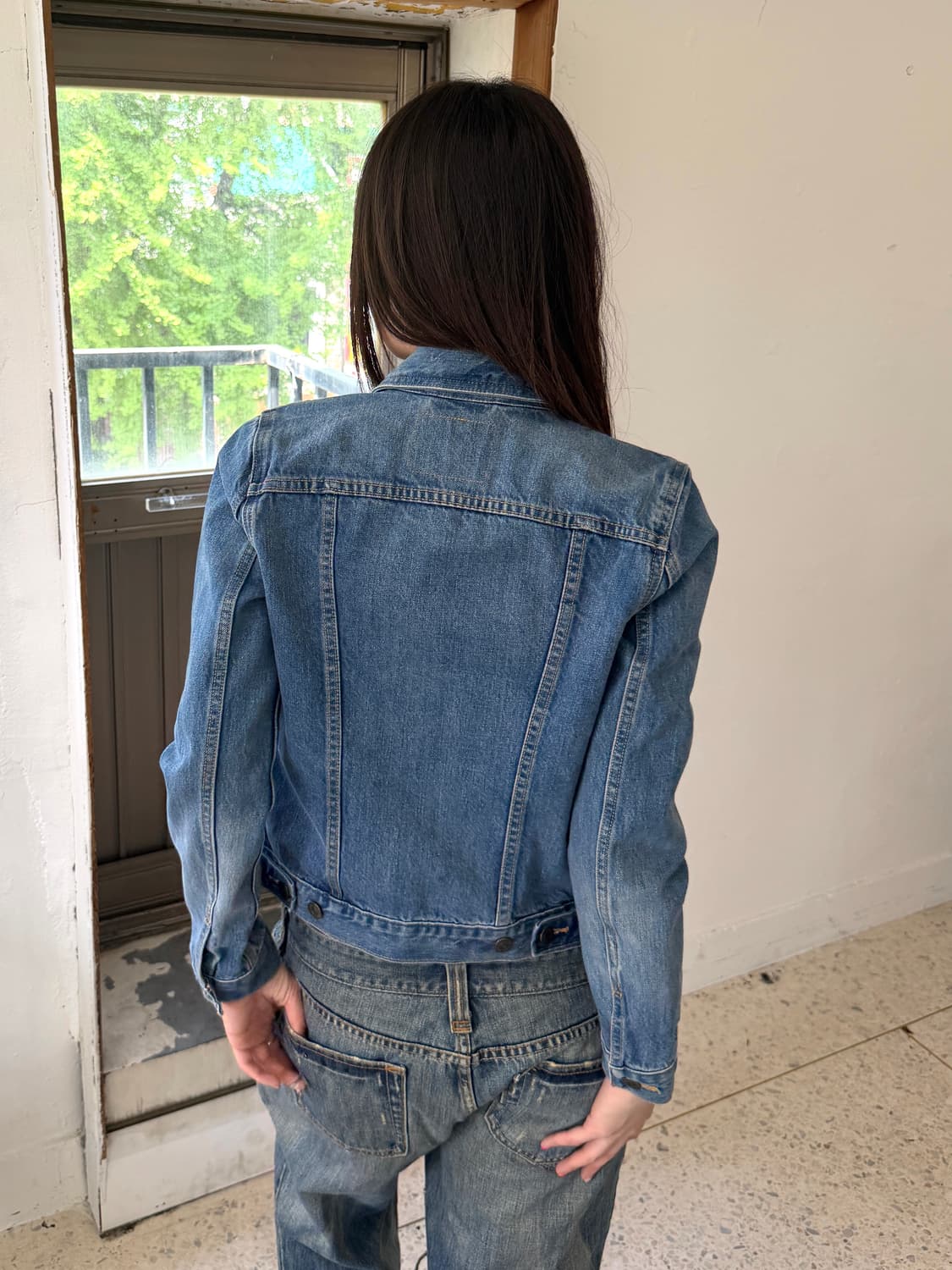 리바이스 오렌지탭 집업 트러커 데님자켓 상품이미지7