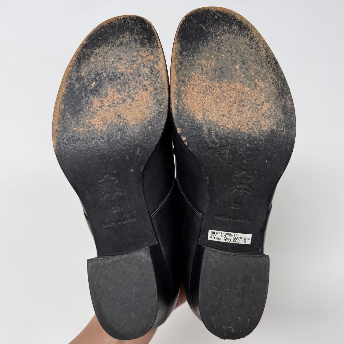 Japan made mid heel derby shoes 상품이미지8