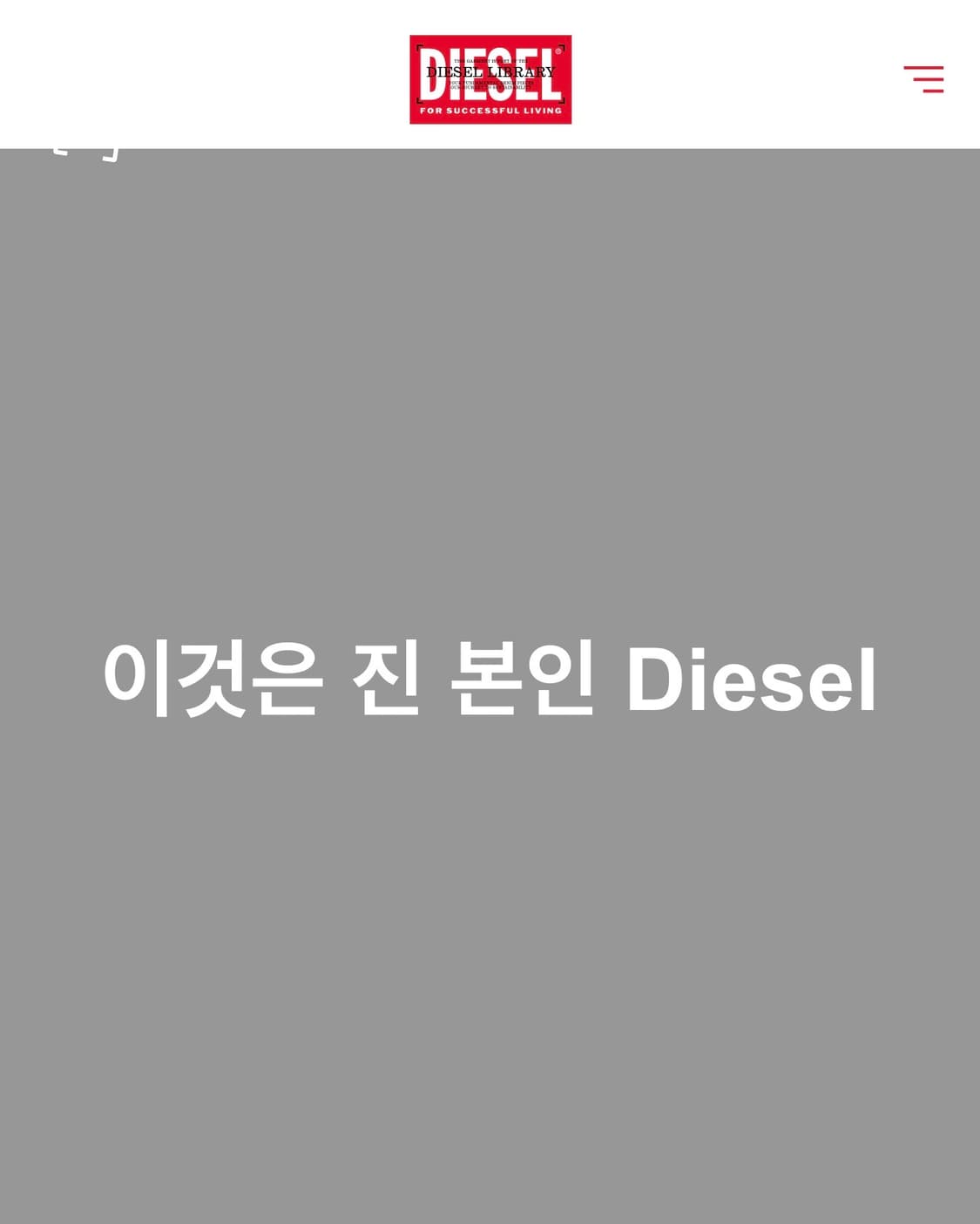디젤 볼캡 모자 블랙 다크그레이 상품이미지4