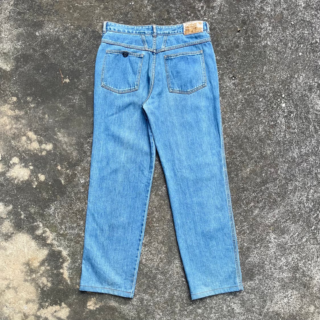 90s 마리떼 프랑소와 저버 스톤워싱 데님 상품이미지5