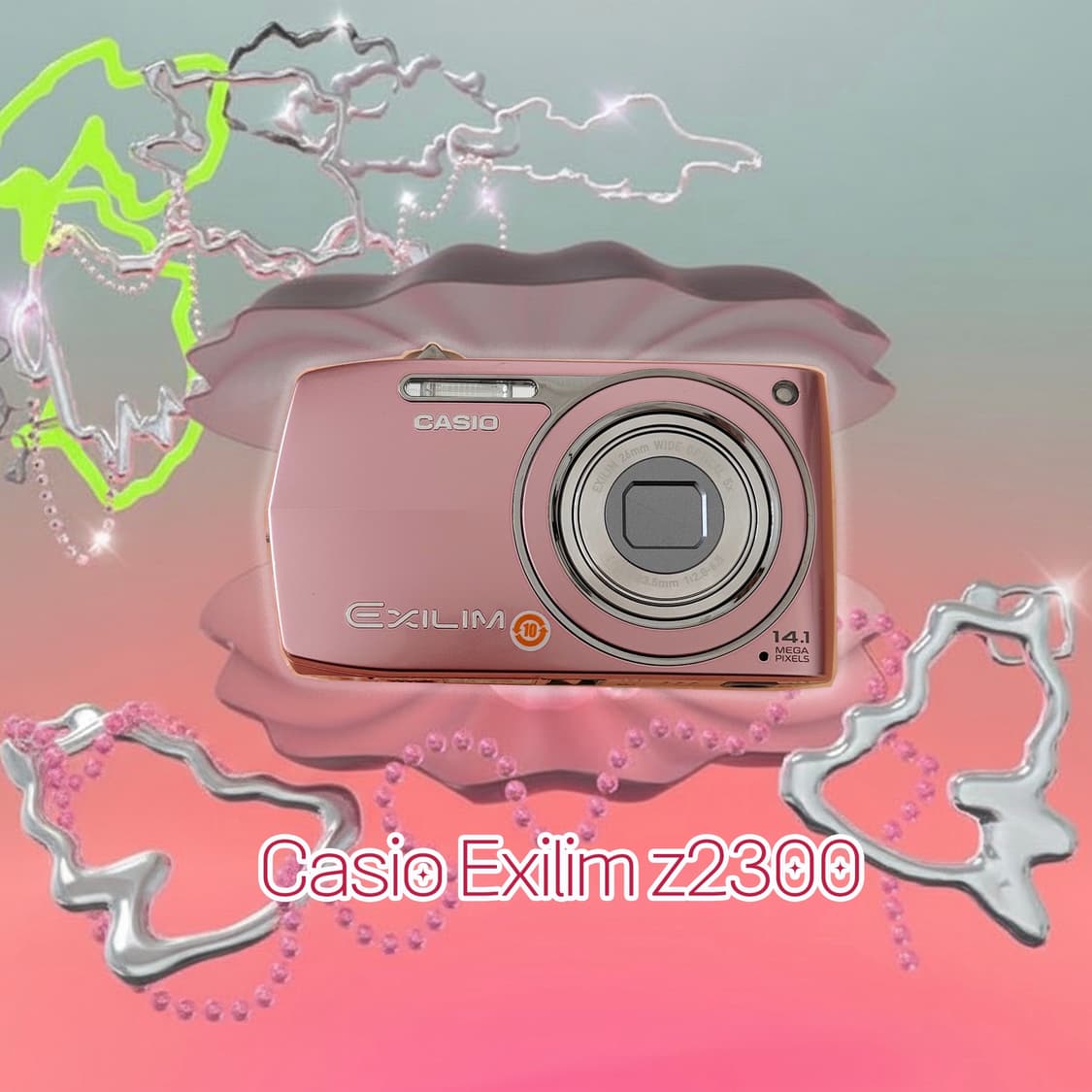 풀박!/작례O) Casio exilim z2300 핑크 카시오 엑슬림 상품이미지1