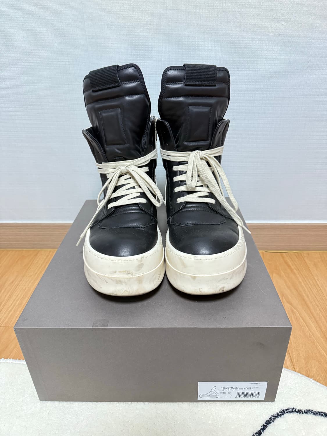 릭오웬스 지오바스켓 메가범퍼 42 상품이미지1