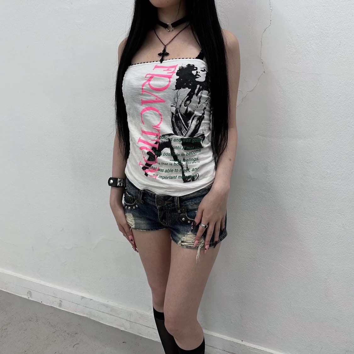 Graphic printing design top 상품이미지2