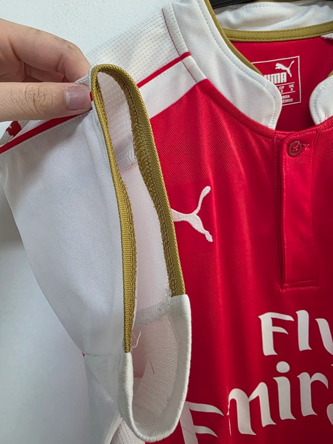 푸마 아스날 유니폼 반팔 노마킹 상품이미지9