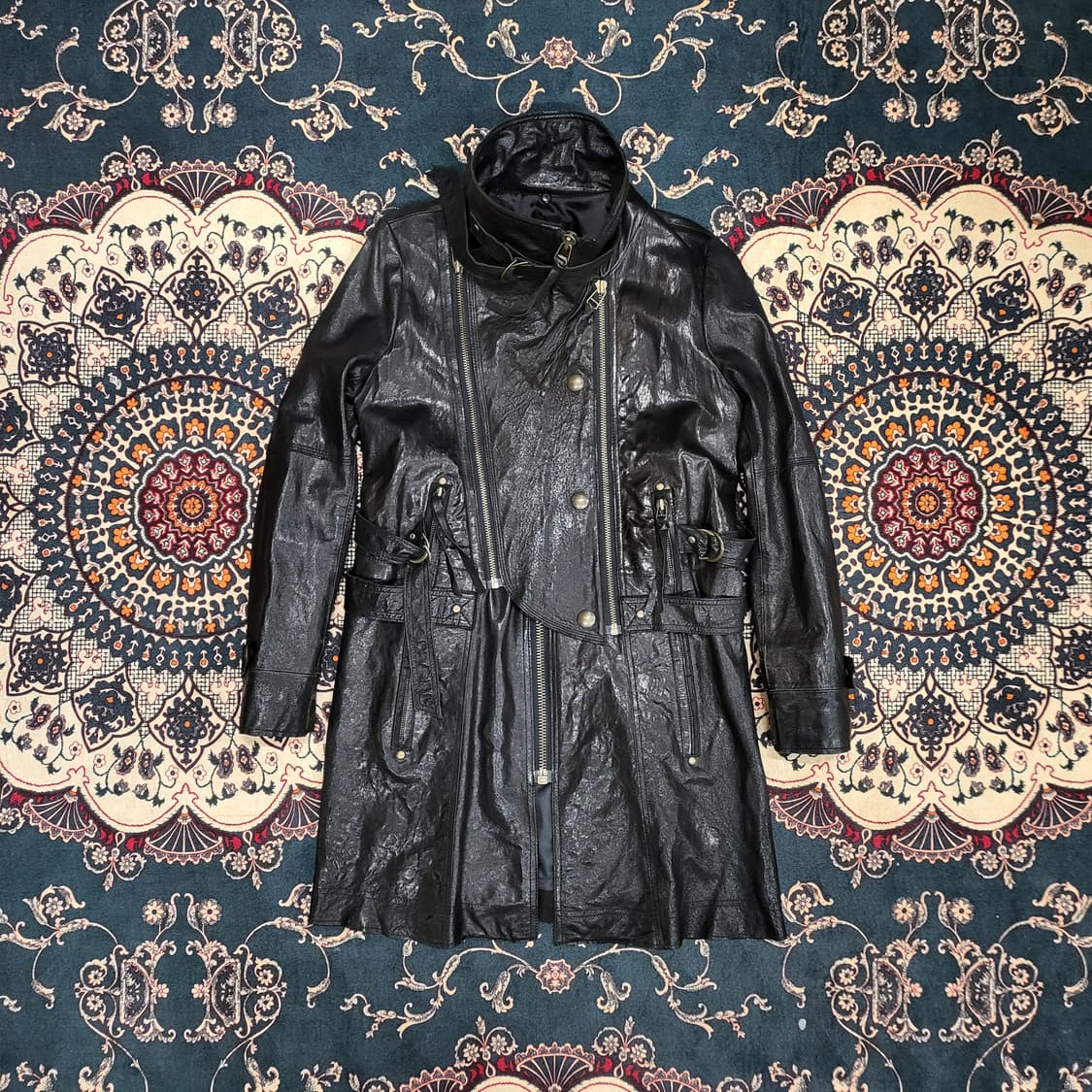 레더 롱 자켓 (66) 상품이미지1