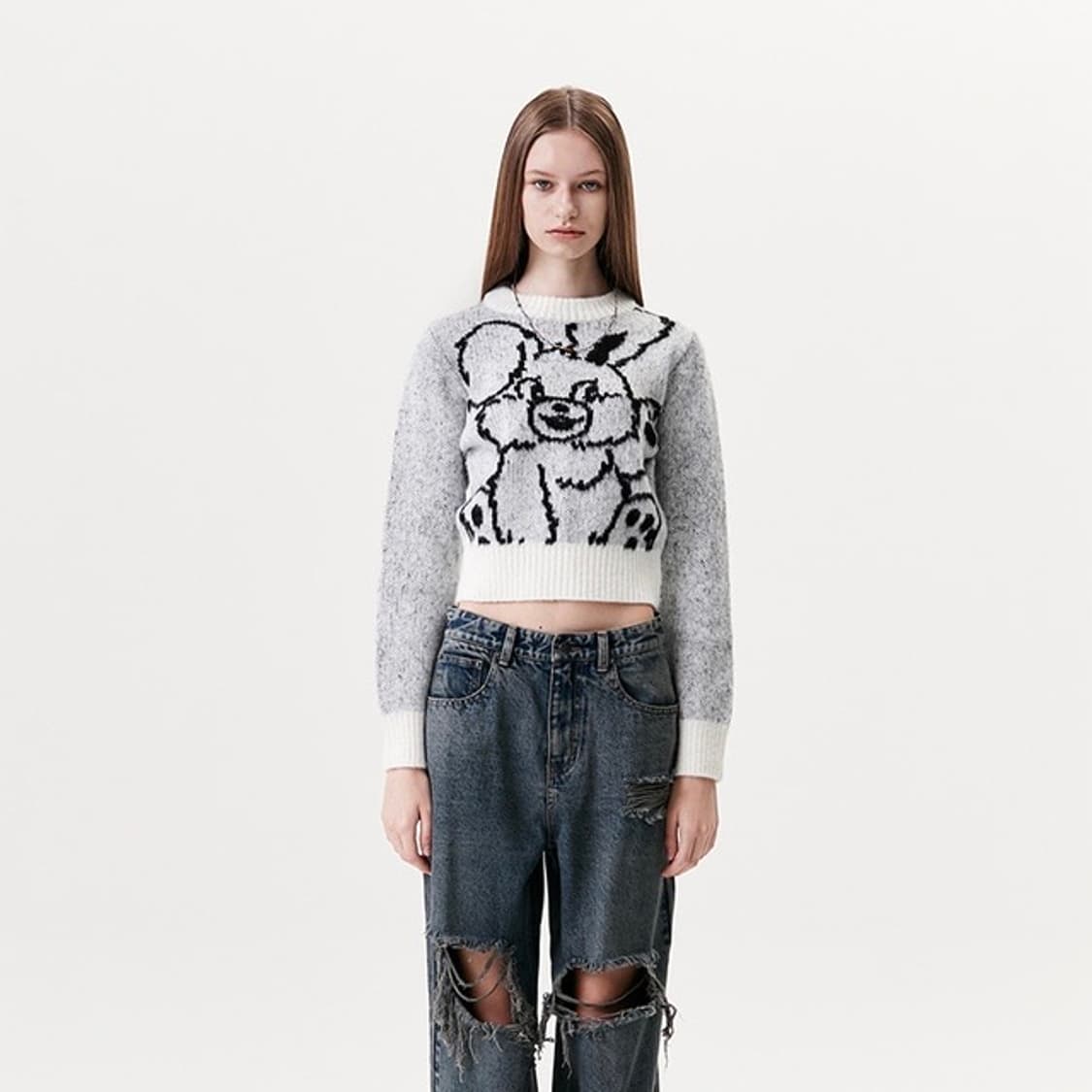 키르시 위티버니 크롭니트 상품이미지7