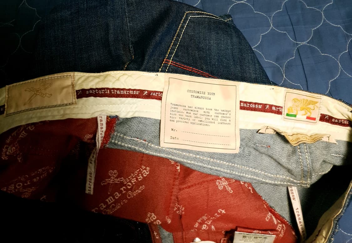 (이태리) 트라마로사 테일러드 레오나르도 셀비지 스판 데님팬츠 (31) 상품이미지6
