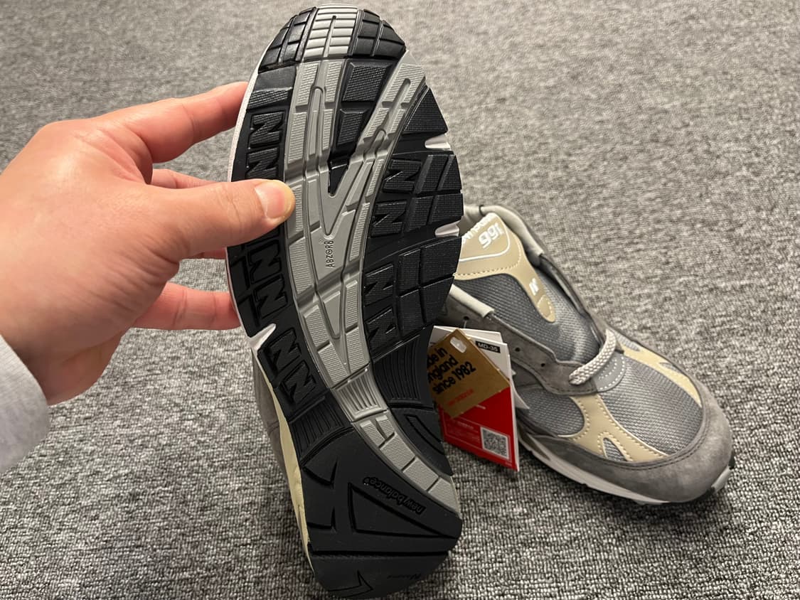 [260,280] 뉴발란스 991 그레이 메이드인UK 40주년 새제품  상품이미지7