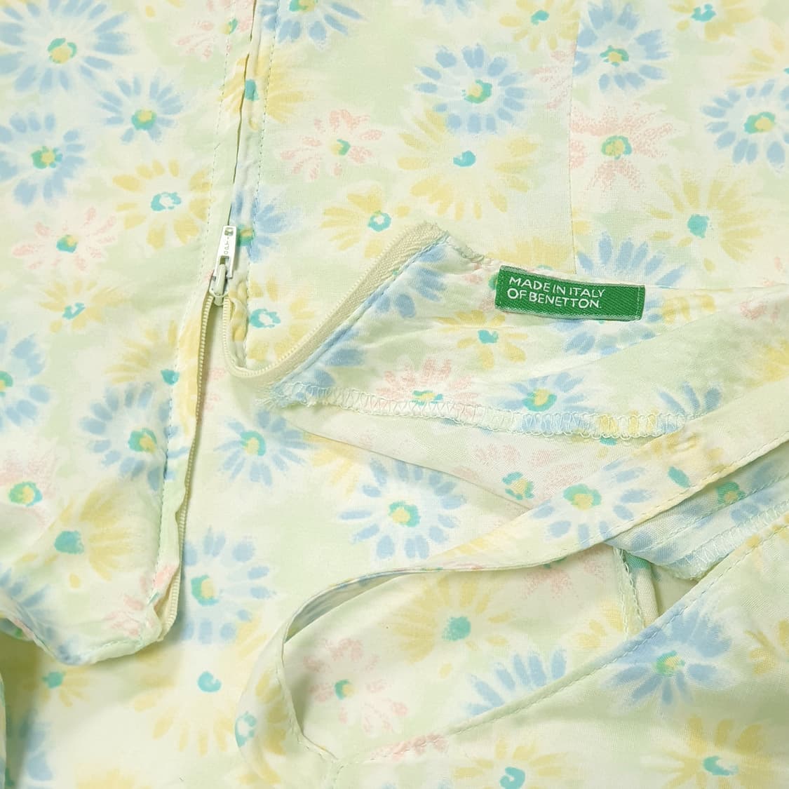 베네통 플로럴 맥시 롱 끈 원피스 상품이미지6