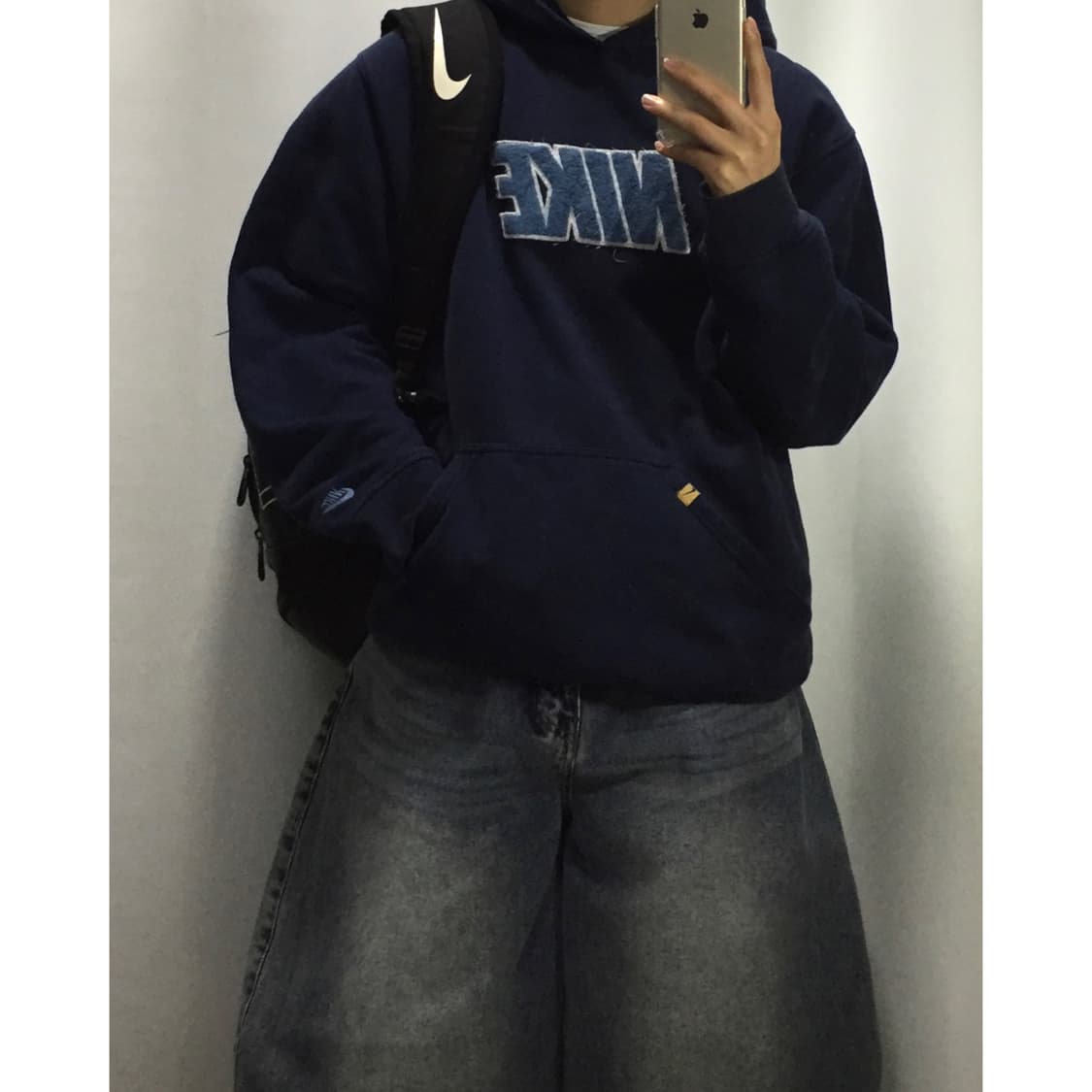 Nike 나이키 빅로고 올드스쿨 후드티 상품이미지2