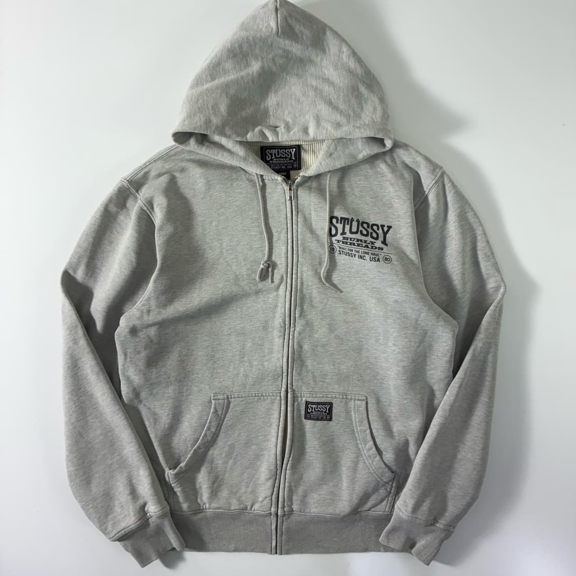 Stussy  스투시 00,s 코튼 더블페이스 후드집업 상품이미지1