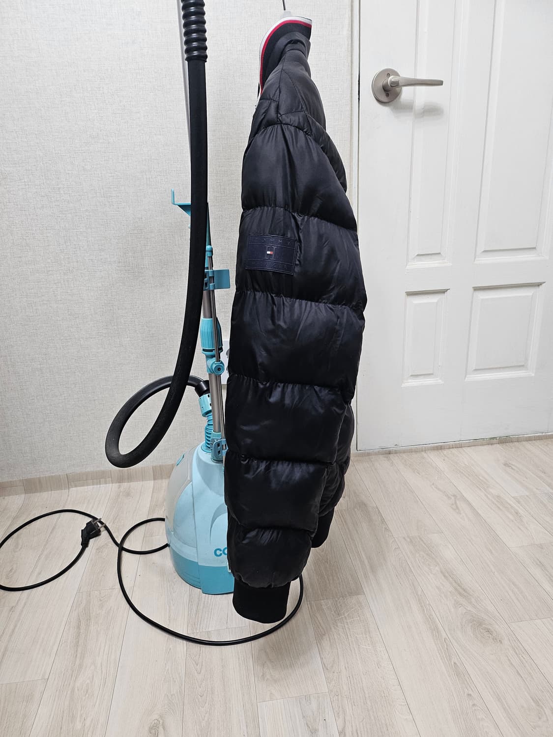 (95~100)M ☆초대장급☆ 타미힐피거 [블랙] 퀼팅자켓패딩 상품이미지6