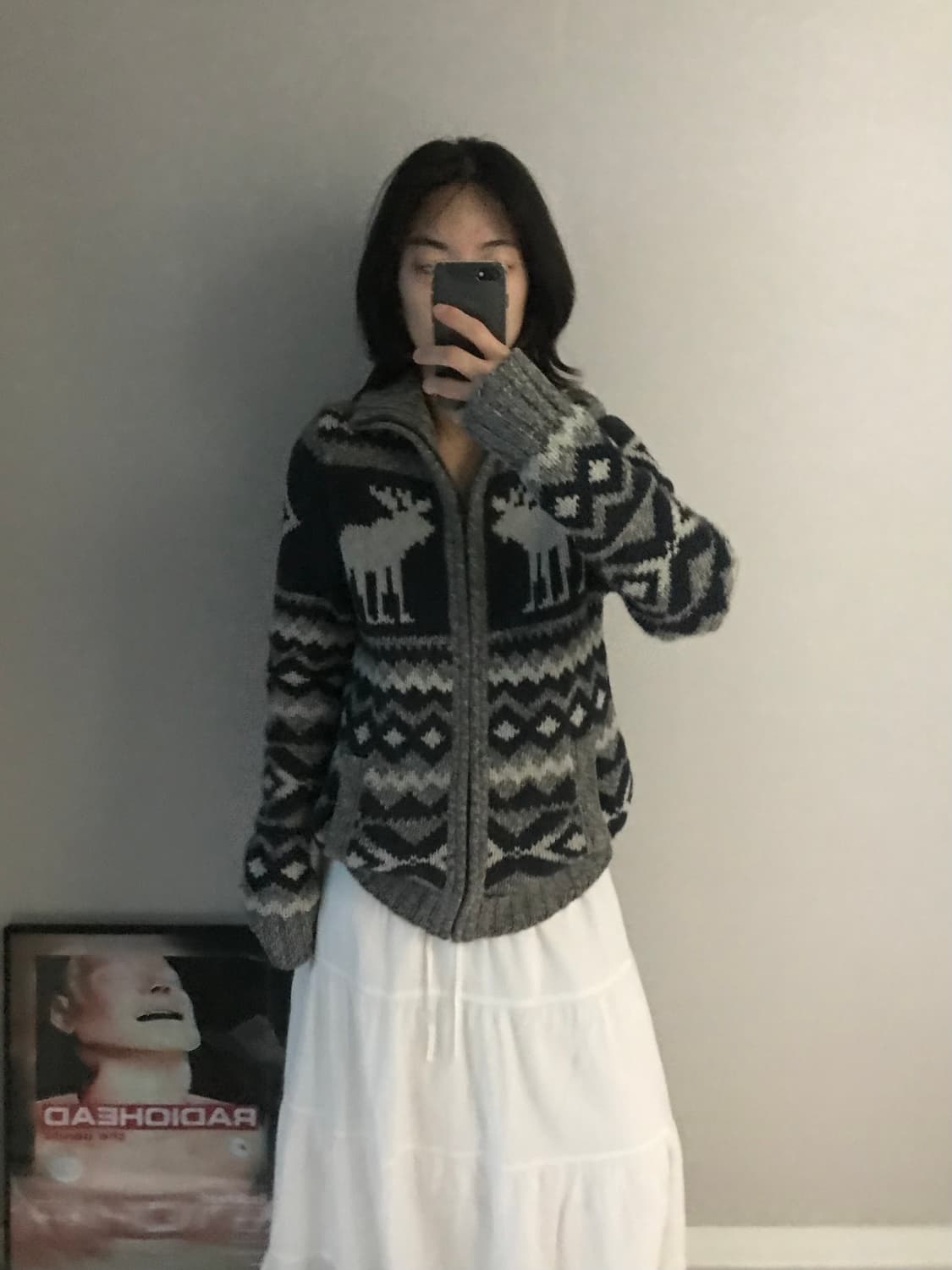 아베크롬비 노르딕 헤비 니트 집업  상품이미지2