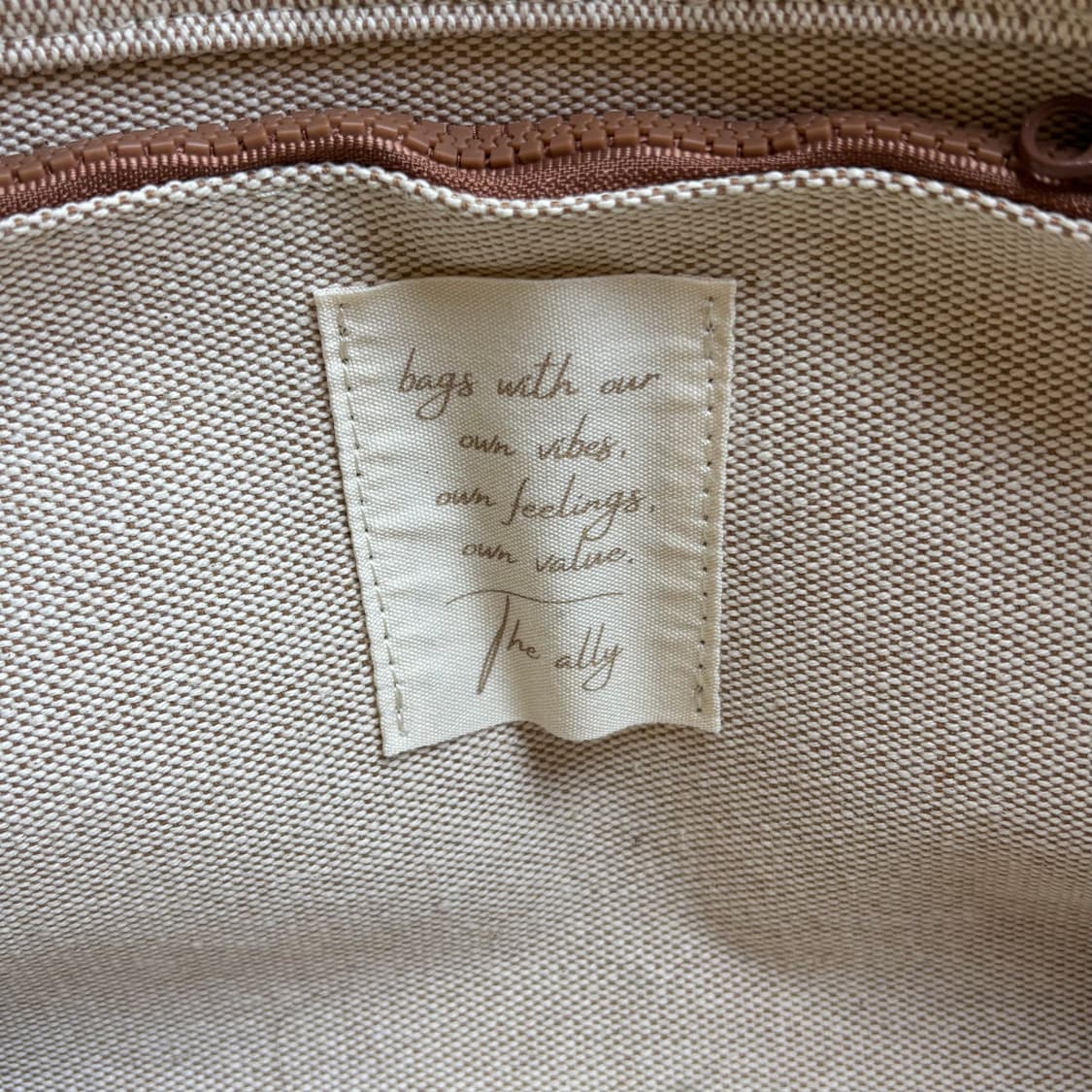 더알리 더앨리 (The Ally) 캔버스 토트백 숄더백 상품이미지9