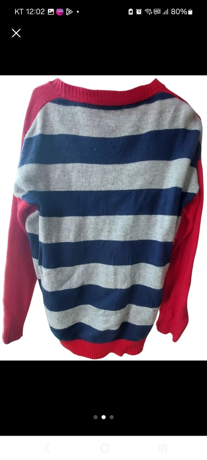 유니온베이 오리지널 양면 다른 니트 상품이미지1