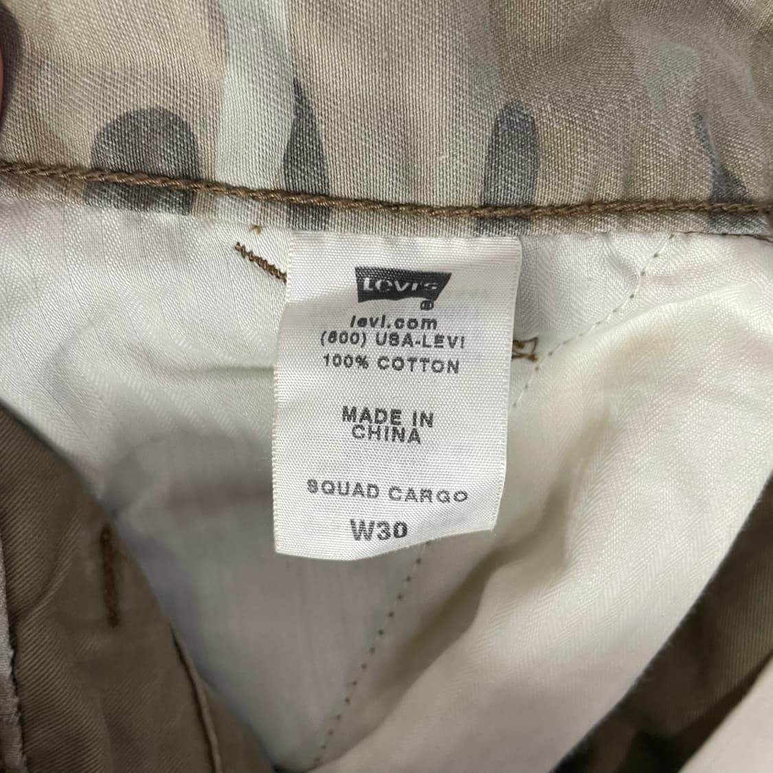 리바이스 카고 반바지 상품이미지5