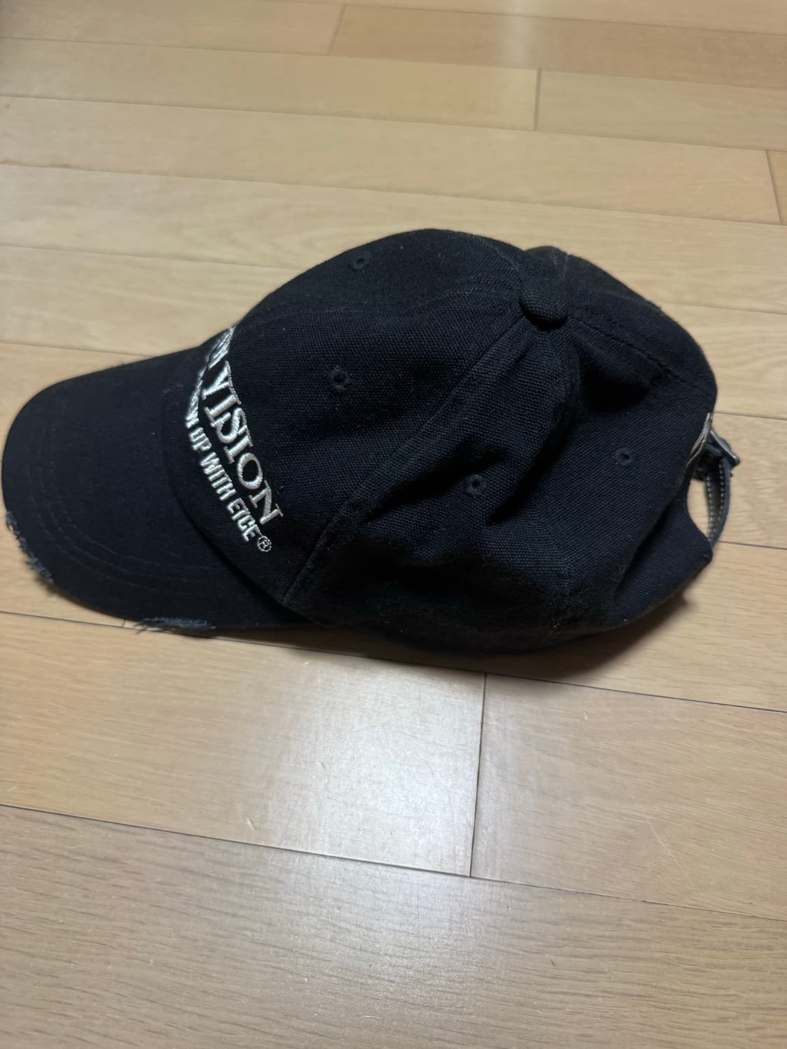 [L]ETCE 뉴비전 디스트로이드 워시드 캡 판매합니다. 상품이미지2