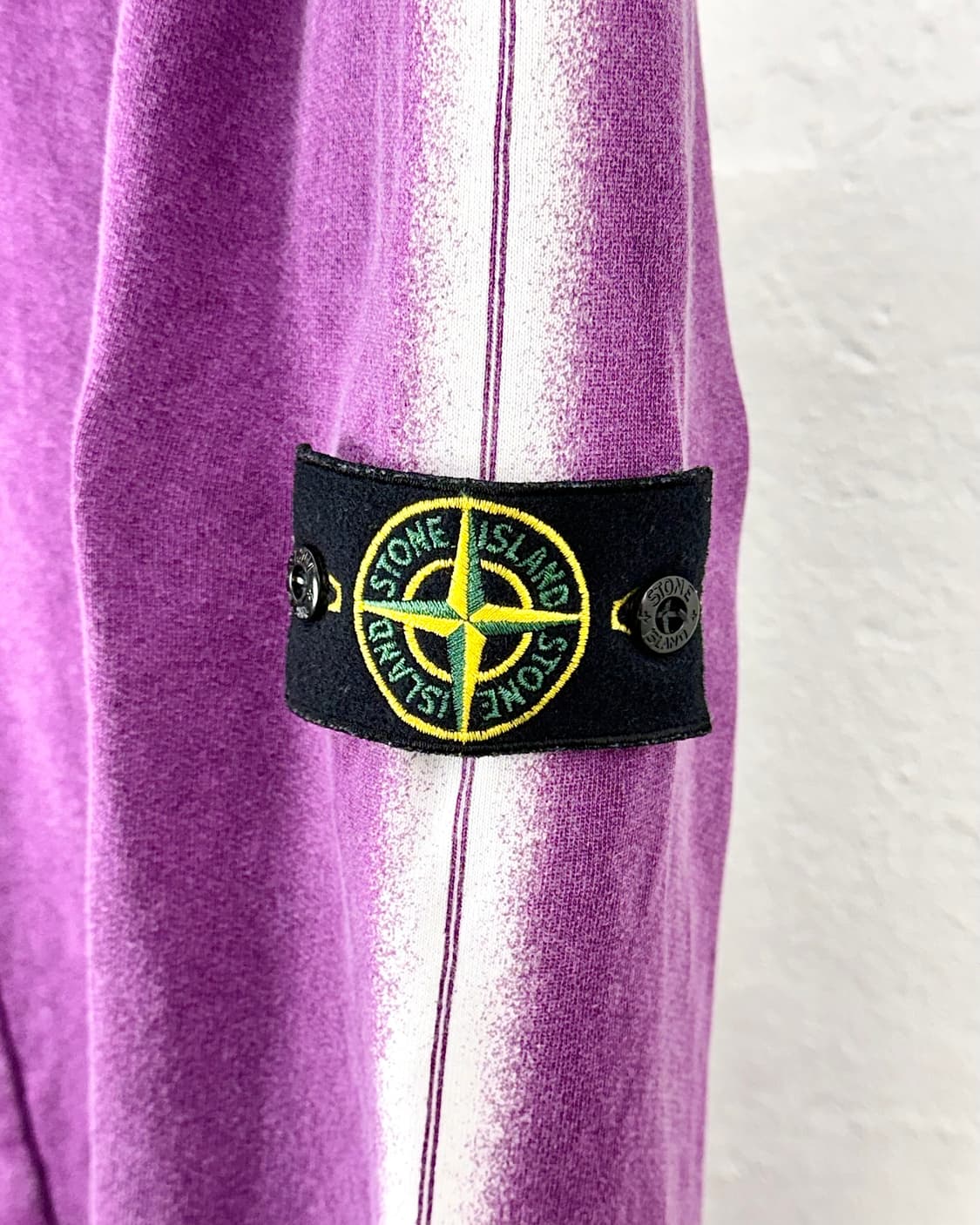 스톤아일랜드 x 슈프림 22ss 스트라이프 퍼플 스웨트 팬츠 상품이미지7