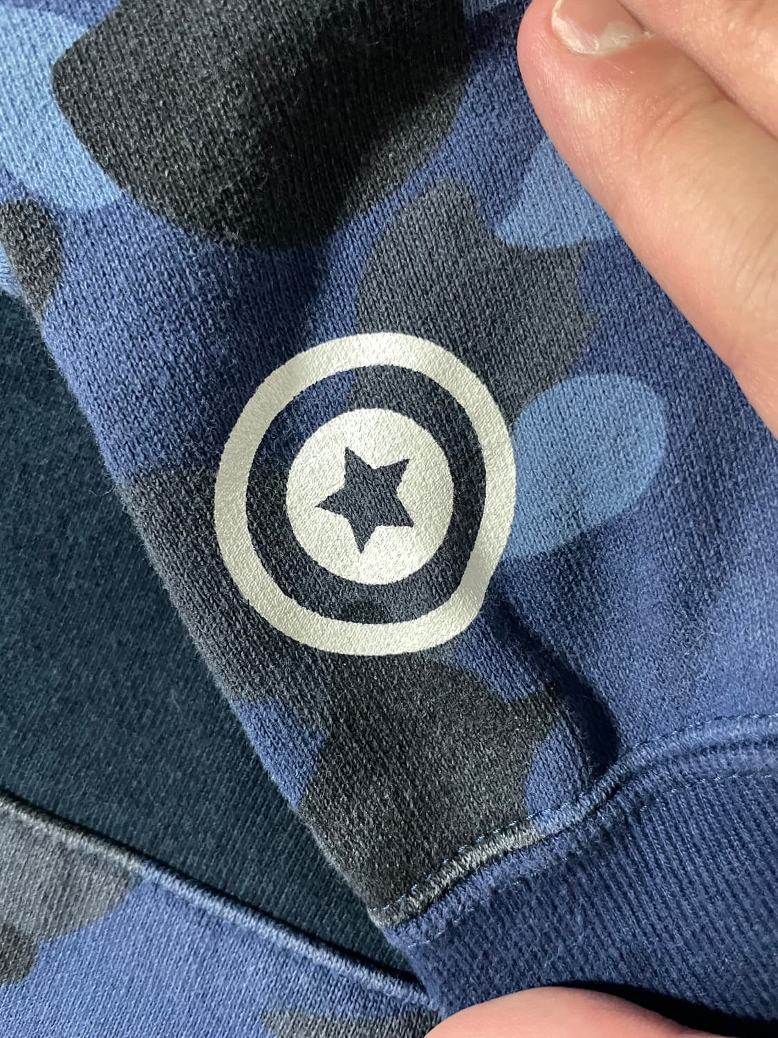 베이프 청계 반카모 후드집업 XL 상품이미지2