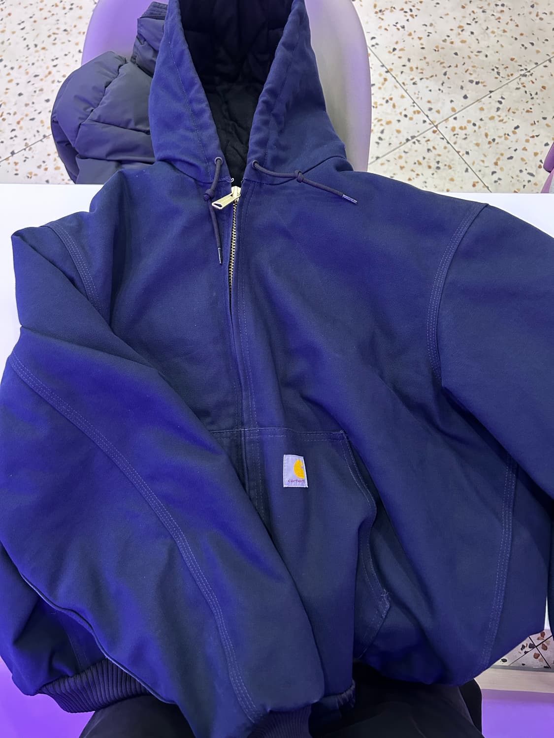 칼하트  덕 액티브 자캣 루즈핏 L사이즈 상품이미지1