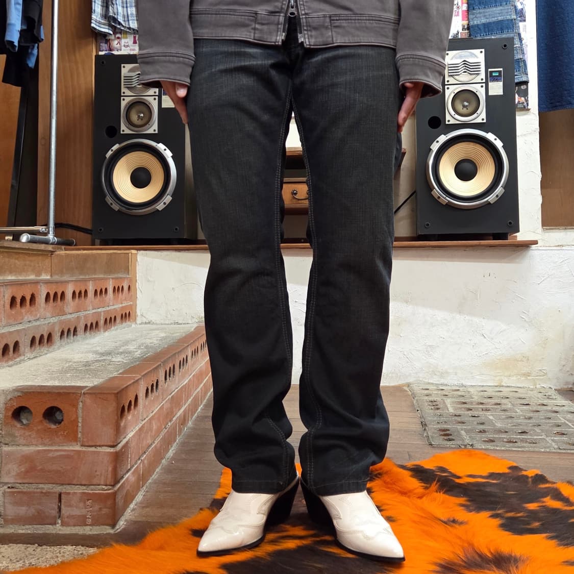 리바이스 514 지퍼 포인트 진청 데님 팬츠 상품이미지2