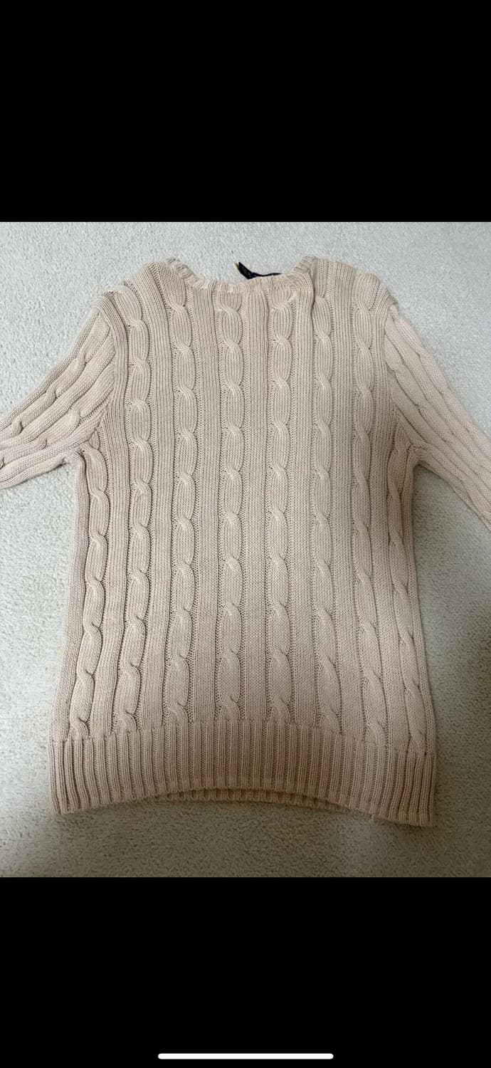 폴로 랄프로렌 니트 베이지 상품이미지3