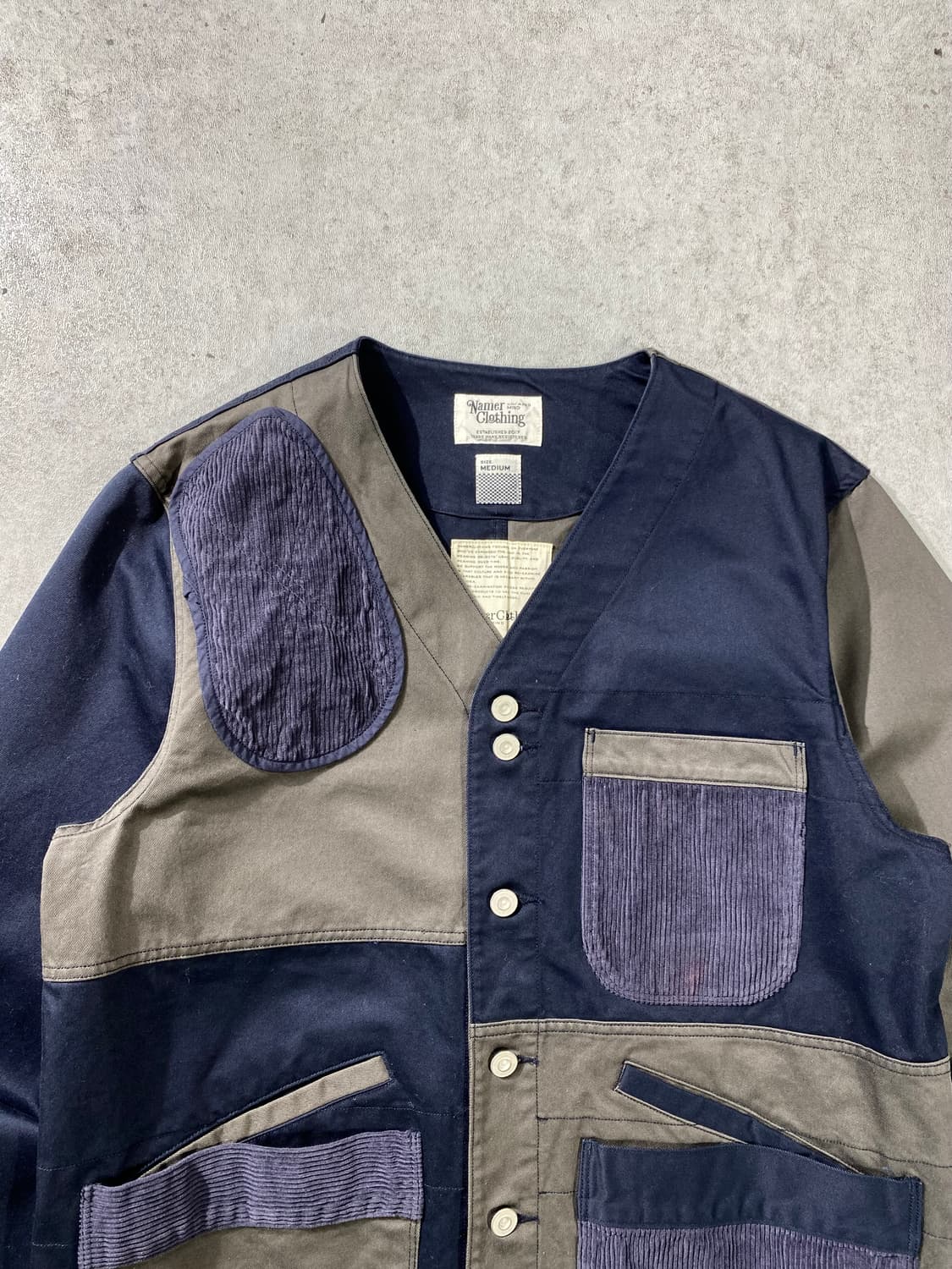 [M] 네이머클로딩 0931 믹스 슈터 자켓 상품이미지2